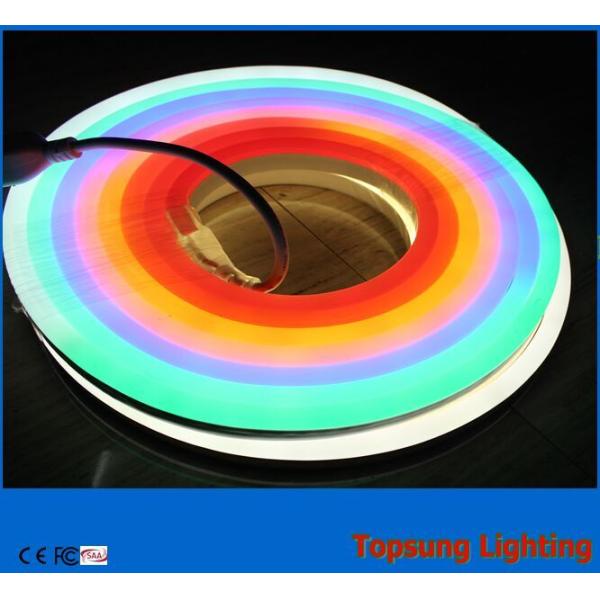 Новый квадратный 230В гибкий неоновый светодиодный свет RGB для сада