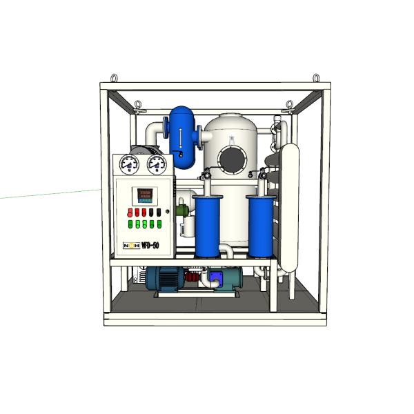 Stainless Steel Dehydrator Vacuum Oil Purifier For Treating Electrical Insulating Oil
