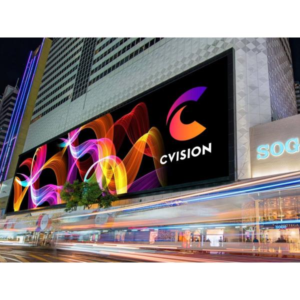 экран на открытом воздухе фиксированные 960x960mm 200W стены СИД 9000nits P10 AVOE привел экран дисплея коммерчески рекламировать