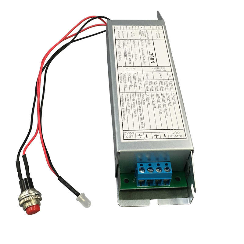 Ni-Cd Battery 5W Emergency Conversion Kit Stable Output 3 Hours Duration L360N