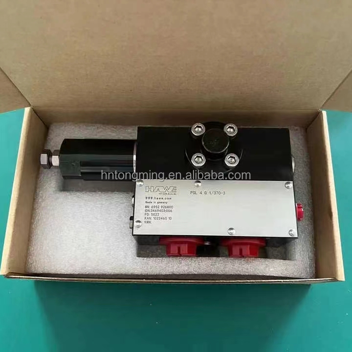 Customizable HAWE Multi-Channel Valve Head Piece PSL Hydraulic Construction Machinery Parts