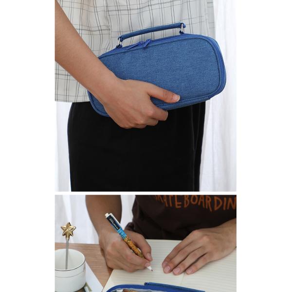 Мешок карандаша емкости случая карандаша Оксфорда OEM большой большой для предназначенных для подростков девушек мальчиков обучает студентов