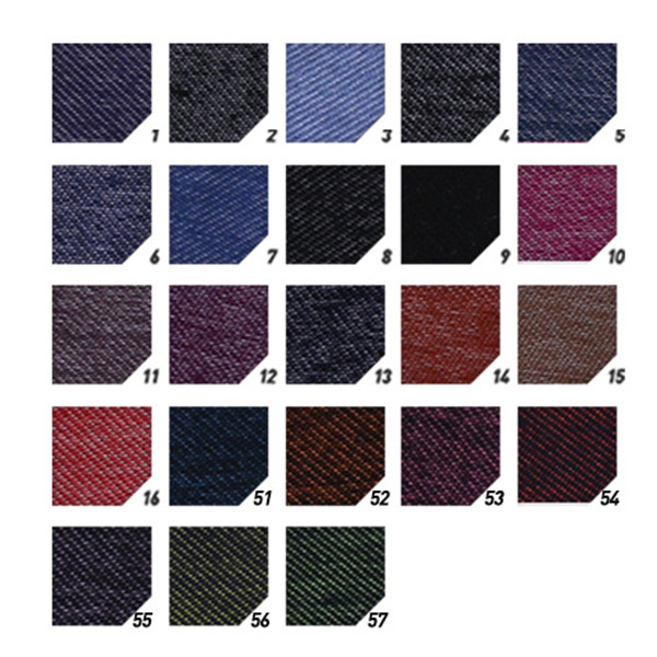 Ткань смеси Chambray индиго поли вискозная