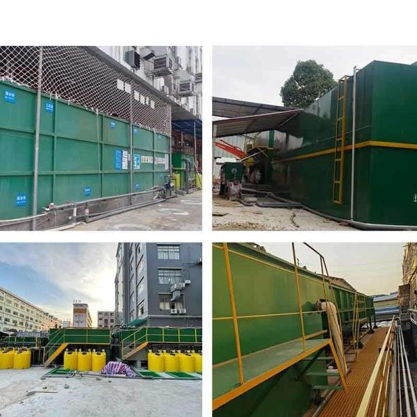 1000L/H Pequena Estação de Tratamento de Água Embalada 3KW Mbr Estação de Tratamento de Águas Residuais