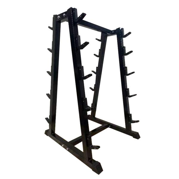 112.5*87*73cm Double-sided Barbell Rack for Commercial and Home Strength Training