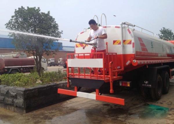 Tipo de movimentação do caminhão de tanque 6×4 da água sistema de controlo pneumático/manual 16CBM