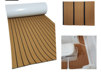 120kgs/M3 Melors 90in X 35in  Synthetic Teak Deck / Marine Eva Foam Decking