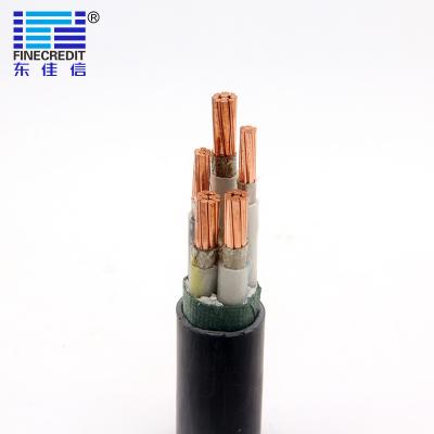 Stranded Core High Voltage Power Cable , XLPE 0.6-1kV Fire Resistant Cable