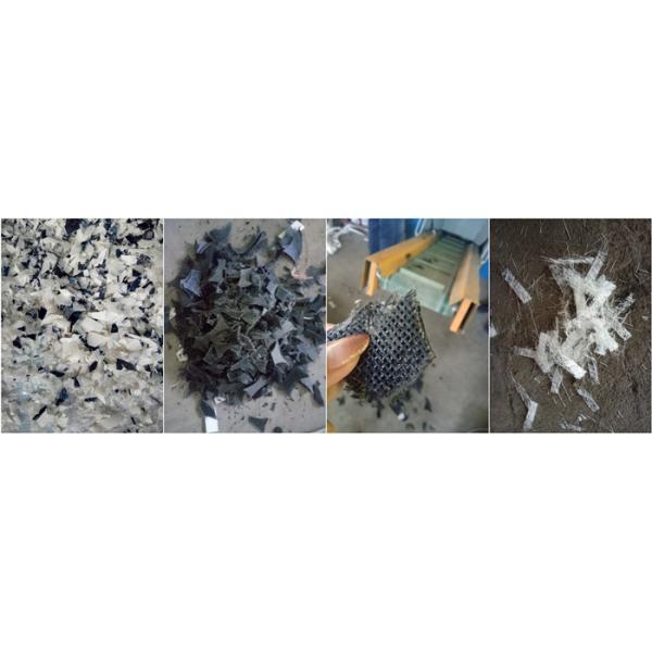 2400F Felt Blanket Glass Fiber Resin Fiber Cutting Machine Cutting Motor 22KW+22KW