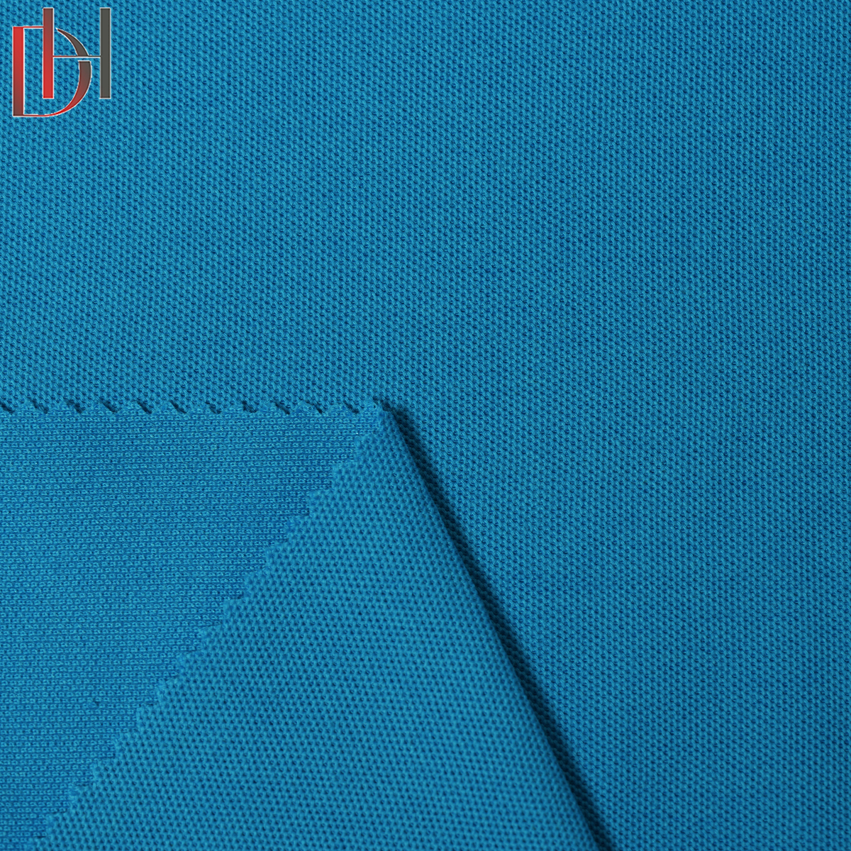 Wholesale Breathable Double Pique Fabric 63% Cotton 37% Polyester 210gsm For Garment Factories