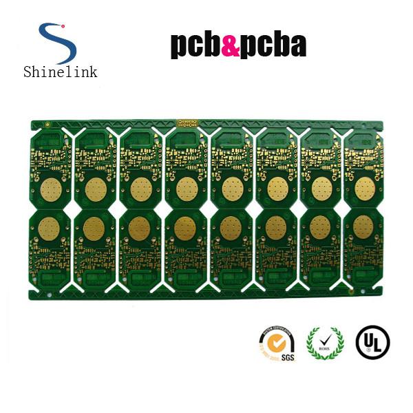 4 do protótipo camadas do fabricante com ouro da imersão, placa de superfície do PWB do protótipo da montagem