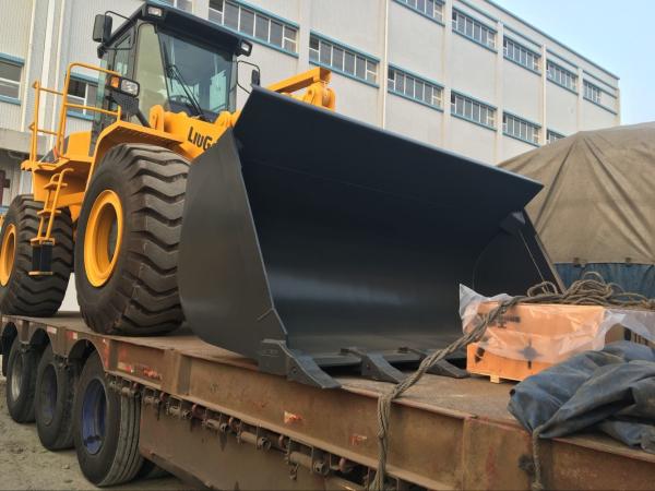 5 Ton Pilot Control Compact Wheel Loader Weichai WD10G220 Engine