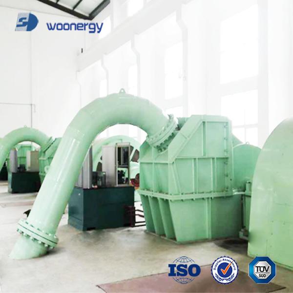 Pelton Turbine Generator For Power Plant / Hydropower Station 5-50t