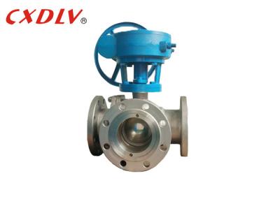 Manual pneumático de aço inoxidável da válvula de bola de Dn50 RPTFE magro