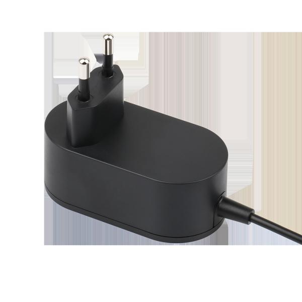 Wall Mounted 12V DC 800ma Power Supply 9.6W For Korean Market