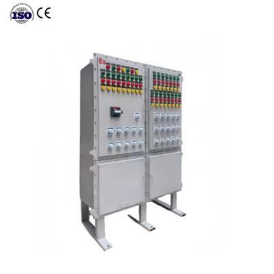 Gabinete de control de energía de la sala de compresores de tamaño OEM, caja eléctrica a prueba de explosiones