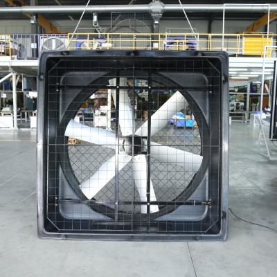 520V Ventiladores industriais de exaustão de fazendas de gado Fibra de vidro com cone