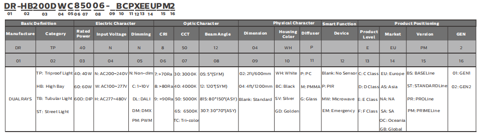 DUALRAYS Europe Stocking LED Highbay Light Dispatched Directly from Netherlands within 3 Business Days and Local After Sales Service