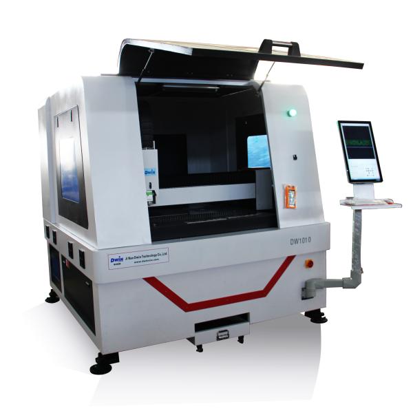 Closed Type CNC 1kw Fiber Laser Cutter With Cover 1300x900mm