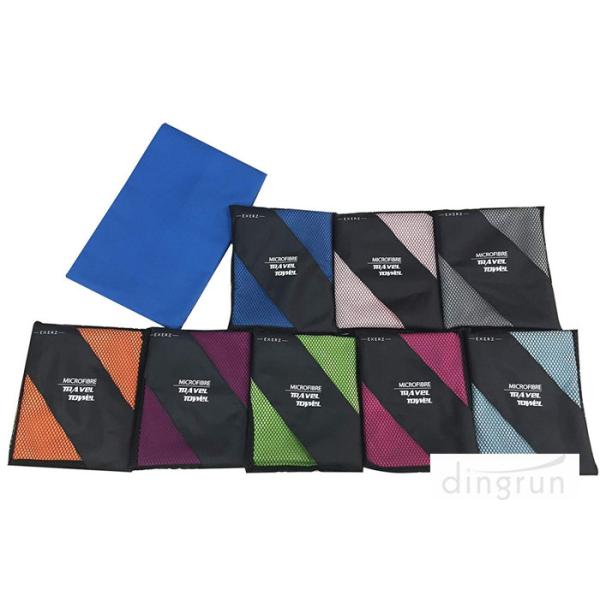 Lightweight Antibacterial Quick Dry Extra Large Microfiber Towel For Beach Sports
