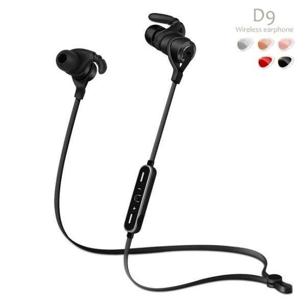Full Metallic Housing Sports Bluetooth Earphone Wireless Earbuds CVC Noise Cancelling