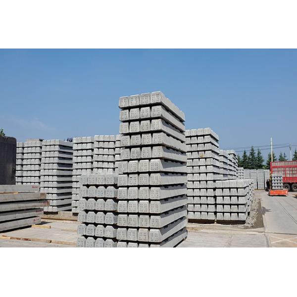 2.6m Capacitance Concrete Sleeper For Electrified Railway