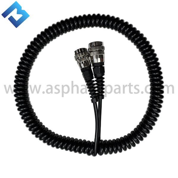 2028733 Cable de données/câble en spirale (5 broches - 8 trous) Système électrique de pavé d'asphalte pour le compteur de niveau de haute qualité de la construction routière