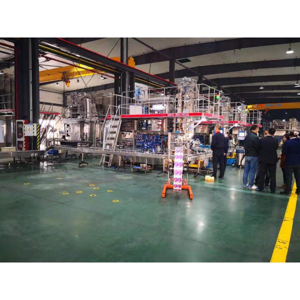 6000 упаковок/час УТУ-машина для наполнения молока с стоячим мешком и типом упаковки молока