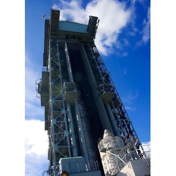 Heat Resistant Power Plant Steel Structure ASTM E228 Stable Boiler Steel Structure