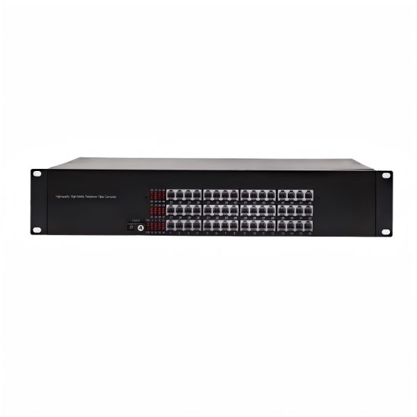 48 Channel Telephone Multiplexer Rack Mount Fiber Optic Multiplexer