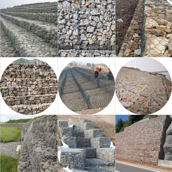 Malaysia High Quality Heavy Galvanized Steel Gabion Basket For Retaining Wall