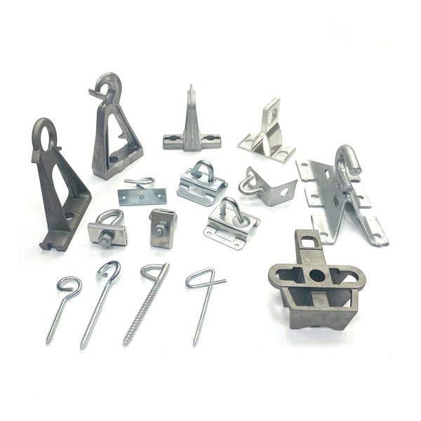 Рисунок 8 Сцепление натяжения кабеля с пластиковым проволочным сцеплением Диаметр кабеля 2-8 мм 149*28*17 мм