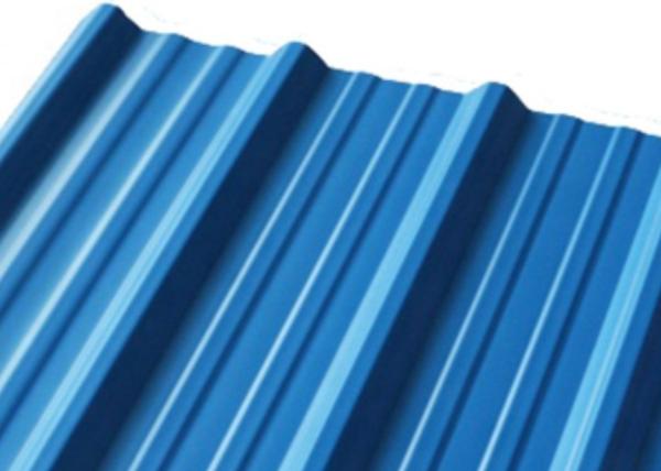 Noise Prevention Heat Insulation PVC Roofing Tiles  1130mm Width