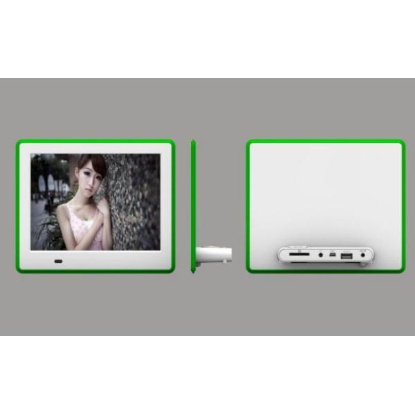 8 Inch NFT Wifi Electronic Digital Photo Wood Frame Square Lcd Screen Smart Video Picture Display Frame