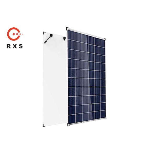 280W Lightweight Solar Panels , Dual Glass Solar Panels Strengthen Cracking Resistance