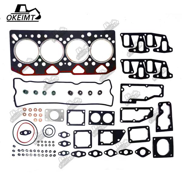 1004 Kit completo de juntas para Perkins 1004 Peças sobressalentes de motores de escavadeiras