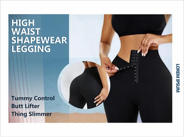 Tipo Shaper Corrimão S-3XL Corrimão de cintura Mid-Thigh Shaper Fitness Shorts Corrimão
