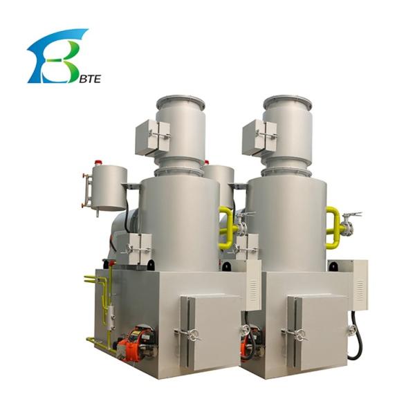 SGS Certified Solid Waste Cremation Oven For Animal Body Disposal