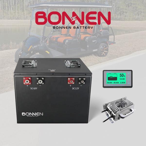 72V 100Ah Lithium Battery Pack Golf Cart Battery For Tourist Vehicles, UTV