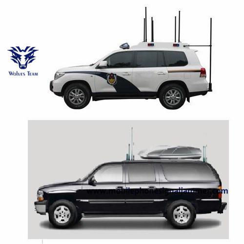 High Effective Military Vehicle Jammer GSM900 CDMA800 DCS/PCS 3G 4G WIFI VHF UHF