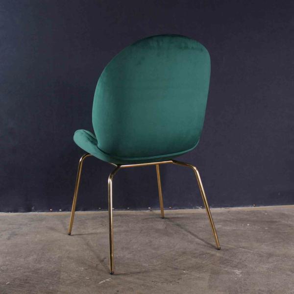 Concise Style Dining Chair Lacquered Legs Furniture Manufacturer