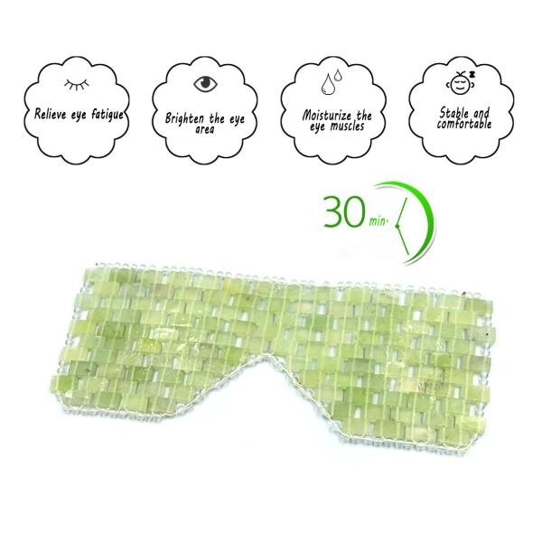 Crystal Jade Rose Quartz Eye Care Sleep Eye Mask For Face Improve Your Overall Well-being