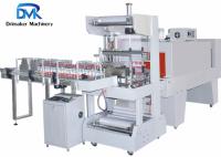 Contrôle d'écran tactile de la machine à emballer de bouteille d'emballage en papier rétrécissable 380v/220v 50hz