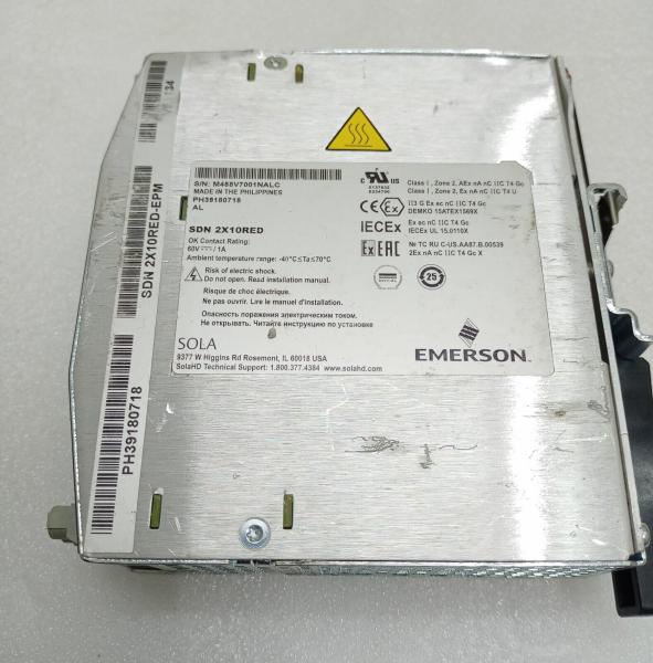 Emerson 20A Redundancy Module SDN 2X10RED Power Supply Brand-new