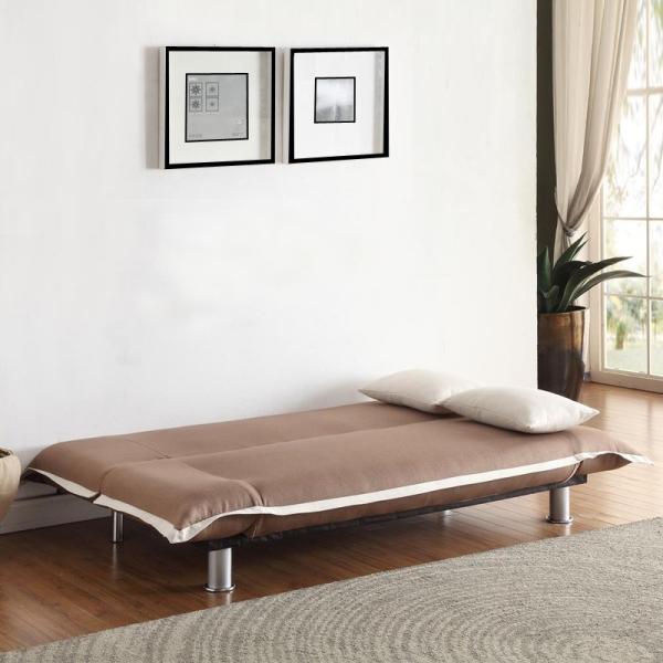 2 Pillow Modern Home Sofa Bed Pull Out For Added Versatility L195*W102 / 123*H90 / 32CM