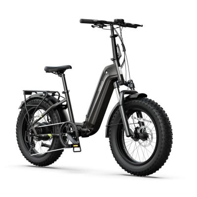 All Terrain Folding Fat Tire Electric Bike 20x4" Powerful All-Terrain Mountain