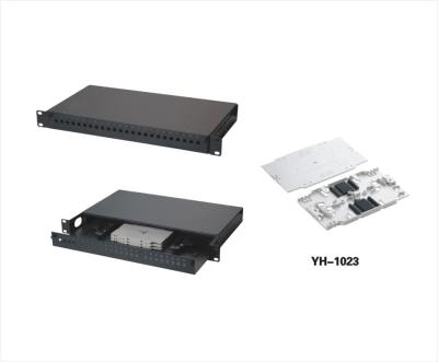 24 Port Fiber Optic Patch Panel Distribution Panel YH1005