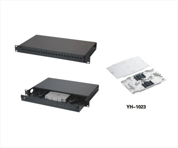 24 Port Fiber Optic Patch Panel Distribution Panel YH1005
