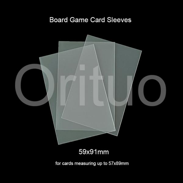 Jeux de société Manchons anti-éblouissants 59x91mm Gloss TCG Card Protectors