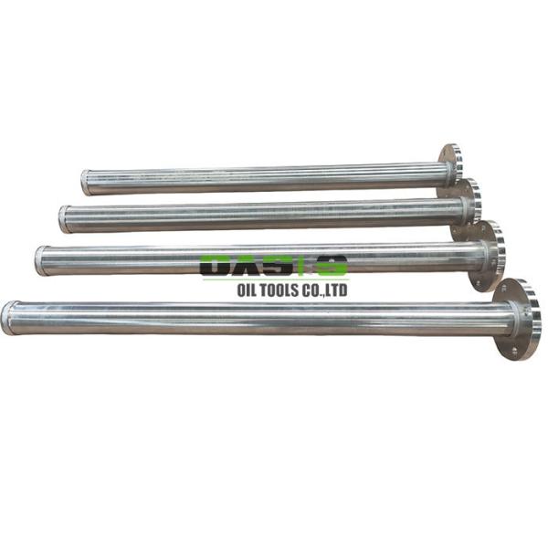 High Flow Efficiency with Minimal Pressure Drop Flange Ending Wedge Wire Lateral Gas Filter Element